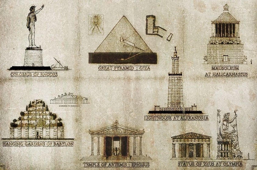 Lost ( / 🌎🎼🦆) seven Wonders of World                                            🚨New Seven Wonders of the World 🚨⏱️