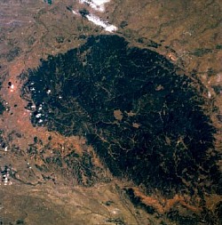 Black Hills from Space 🚀 Shuttle