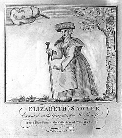Elizabeth Sawyer, witch executed in 1620. Published by I. Caulfield in Feb 6 , 1794. ★ Bard of Avon, Shakespeare, William Shakespeare, William Shakspere ≈ English poet and dramatist considered one of the greatest English writers (1564-1616). ★ Mary Stuart , Mary Queen of Scots :-  Queen of Scotland from 1542 to 1567; as a Catholic she was forced to abdicate in favor of her son and fled to England where she was imprisoned by Elizabeth I; when Catholic supporters plotted to put her on the English throne she was tried and executed for sedition (1542-1587). ★ Elizabeth I , Elizabeth :- Queen of England from 1558 to 1603; daughter of Henry VIII and Anne Boleyn; she succeeded Mary I (who was a Catholic) and restored Protestantism to England; during her reign Mary Queen of Scots was executed and the Spanish Armada was defeated; her reign was marked by prosperity and literary genius (1533-1603). ★ Mary I of England, Bloody Mary, Mary I, Mary Tudor :-  Daughter of Henry VIII and Catherine of Aragon who was Queen of England from 1553 to 1558; she was the wife of Philip II of Spain and when she restored Roman Catholicism to England many Protestants were burned at the stake as heretics (1516-1558) ……. ★  Swyer syndrome :- During embryonic development, the WNT4 gene is activated and/or the SRY gene is damaged leading to birth of an XY female. WTN4 gene :- It promotes female sex development and represses male sex development. Loss of function may have consequences, such as female to male sex reversal. SRY gene :- Sex-determining region Y protein (SRY), or testis-determining factor (TDF), is a DNA-binding protein encoded. SRY is an intronless sex-determining gene on the Y chromosome. Mutations in this gene lead to a range of disorders of sex development with varying effects on an individual's phenotype and genotype.