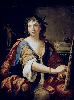 Elisabetta Sirani 💠 Elisabetta Sirani (8 January 1638 – 28 August 1665) was an Italian Baroque painter and printmaker who died in unexplained circumstances at the age of 27. She was one of the first women artists in early modern Bologna, who established an academy for other women artists. Sirani died suddenly in August 1665, in Bologna. Her death was considered suspicious and a maidservant, Lucia Tolomelli, was charged with poisoning the artist and put on trial. Suspicion fell on Tolomelli because she had requested to end her service to the family only days before Sirani's death. Giovanni Andrea Sirani withdrew the charges soon after the trial. Laura Ragg comments that Sirani died at 