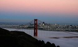 Earth's shadow and the Belt of Venus at dusk, looking east from the Marin Headlands just north of San Francisco in October 2010. (Note: A thin layer of greyish cloud partially obscures the horizon in this image.) 🔹Earth's shadow (or Earth shadow) is the shadow that Earth itself casts through its atmosphere and into outer space, toward the antisolar point. During the twilight period (both early dusk and late dawn), the shadow's visible fringe – sometimes called the dark segment or twilight wedge – appears as a dark and diffuse band just above the horizon, most distinct when the sky is clear.  Earth's shadow cast onto the atmosphere can be viewed during the 