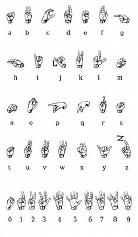 Cute American Sign Language