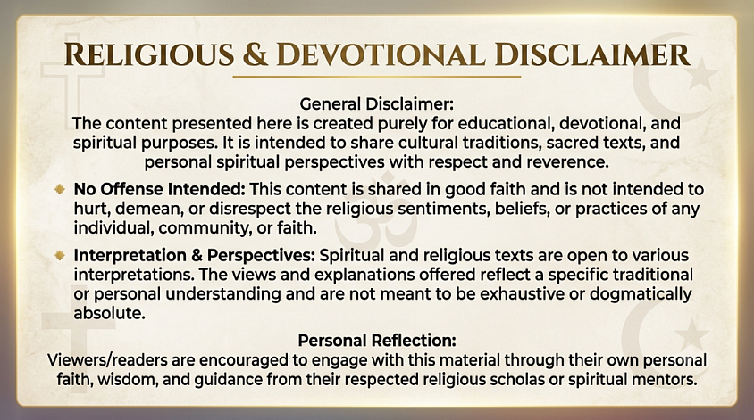 ⚠️ All Religion Disclaimer ⚠️
